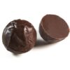 цукерки Чорна пелина екстрачорний шоколад 80% какао, та ганаш з додаванням рому .