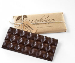 Плитка екстра чорного шоколаду 80,5% Шоколадні плитки Шоконель